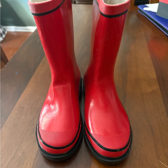 Western Chief Red Kids Rain Boots - Picture 1 of 4